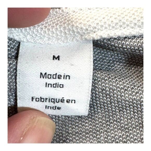 Calvin Klein Mens Short Sleeve Colorblock T-Shirt Size M Black & Gray Cotton - Picture 5 of 6